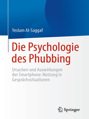 cover image of Die Psychologie des Phubbing